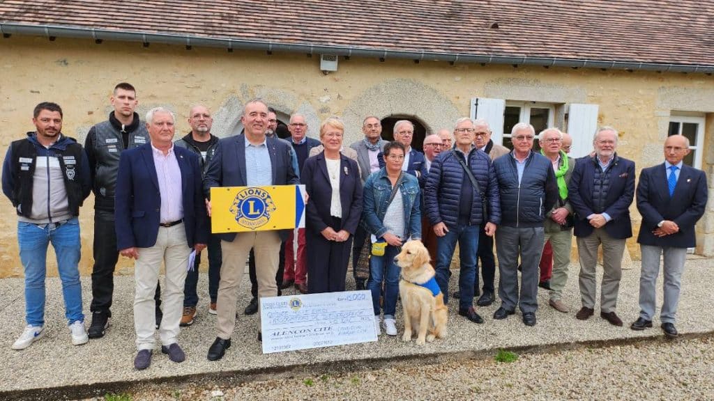 Remise de Don du lions Club d’Alençon Cité