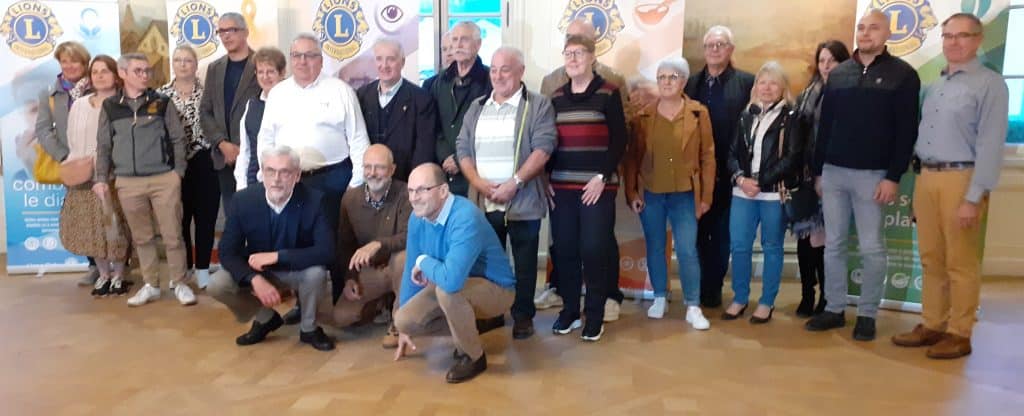 Le Creusot Presentation de lassociation aux Partenaires du Lions Club