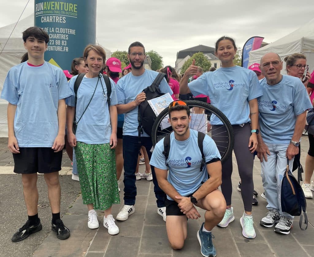 Traversee de la France a velo par Valentin Calleja en soutien aux enfants atteints de cancers 2