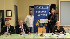 Don du Lions Club de Lorgues