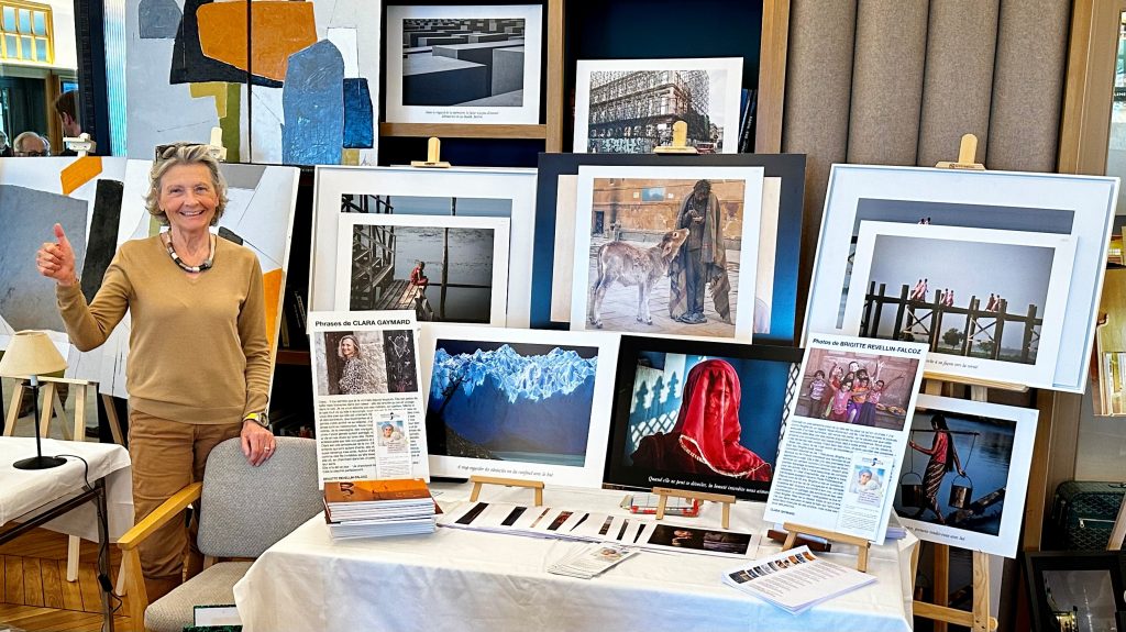 EXPO VENTE PHOTOS DE BRIGITTE REVELLIN FALCOZ AU GOLF DE SAINT CLOUD