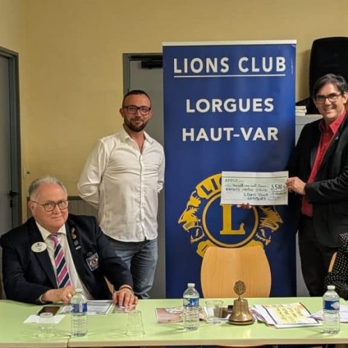 Don du Lions Club de Lorgues