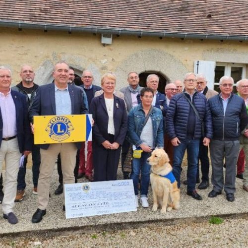 Remise de Don du lions Club d'Alençon